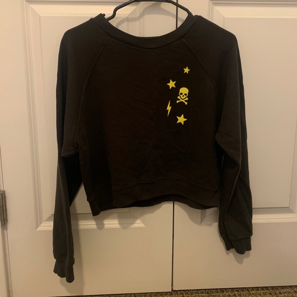 SOULCYCLE cropped pullover skull stars - Picture 1 of 3